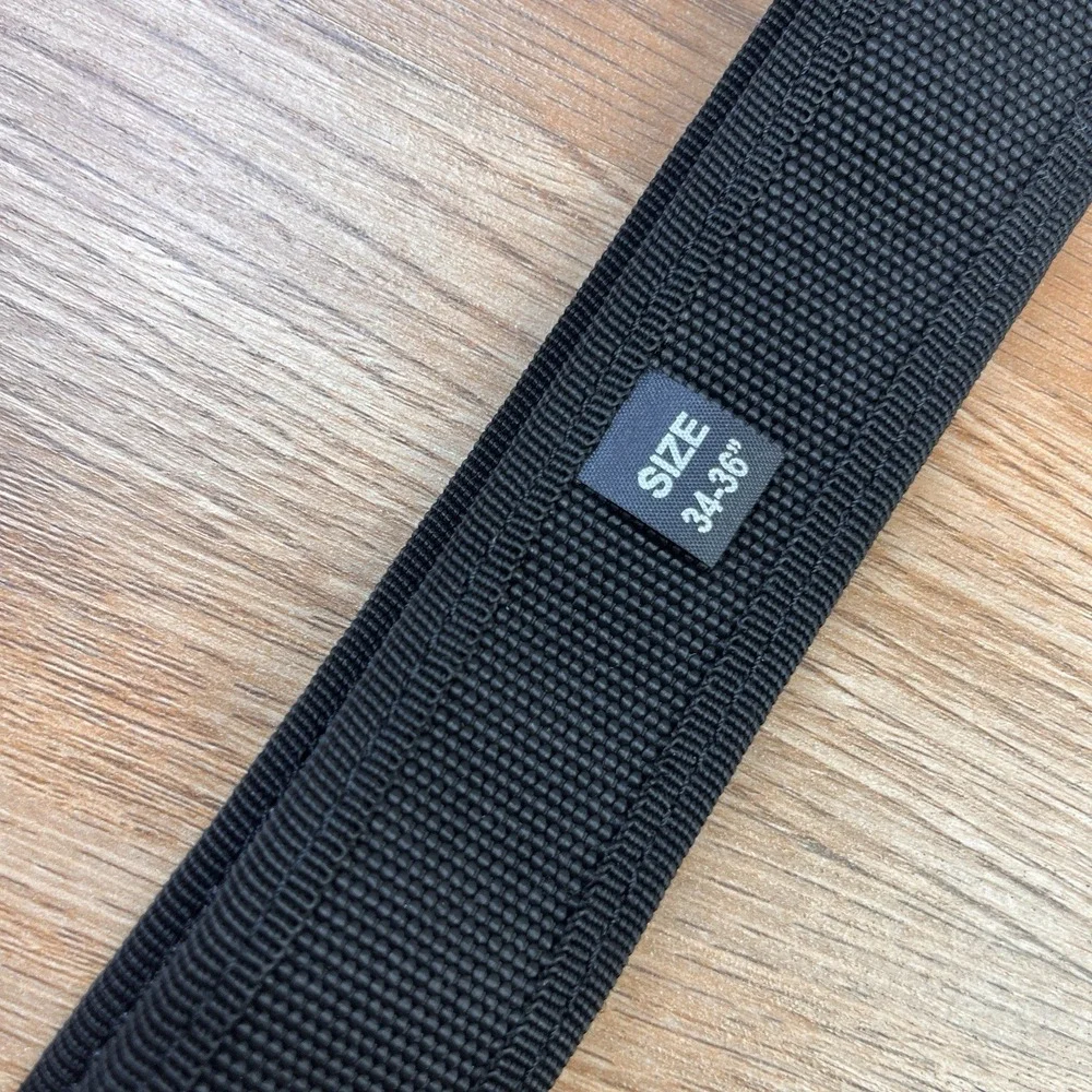 Urban Patrol Ballistic Nylon Liner Belt Size Medium 34-36‎ Black Hook n Loop NEW